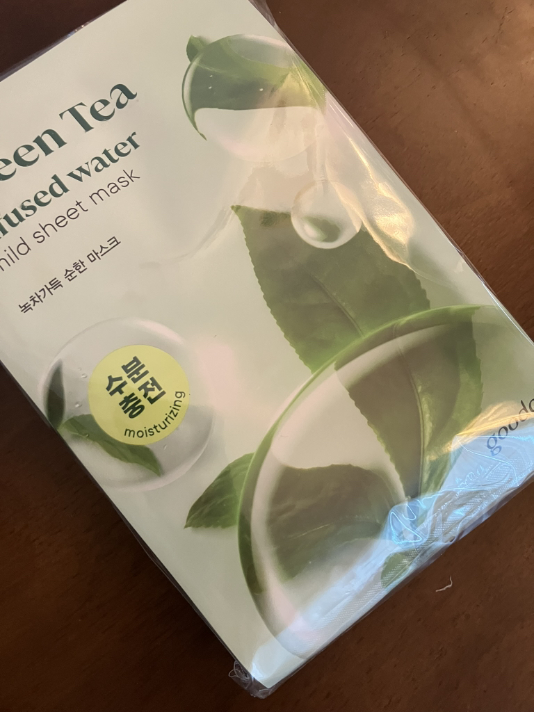 温和的口罩[充满绿茶]的真实用户使用照片