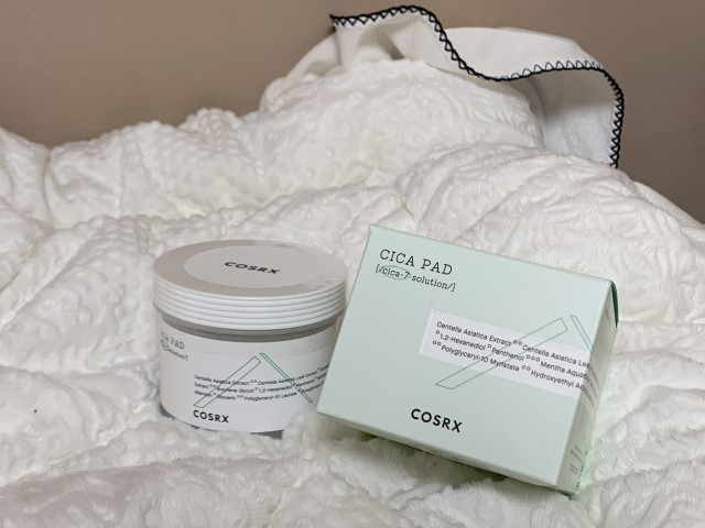 CICA积雪草保湿棉片的真实用户使用照片