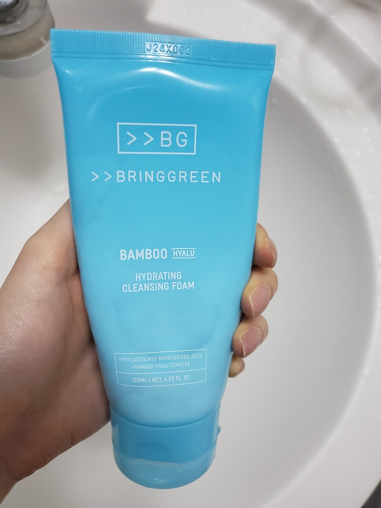 브링그린 (BRINGGREEN) 대나무히알루수분클렌징폼 review image