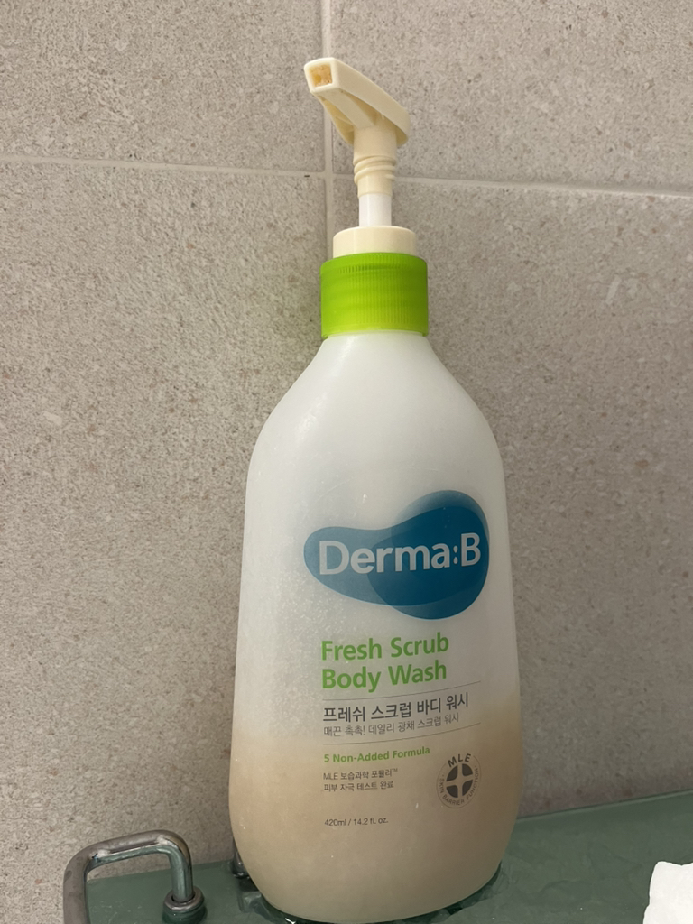 더마비 (Derma:B) 프레쉬 스크럽 바디 워시 review image