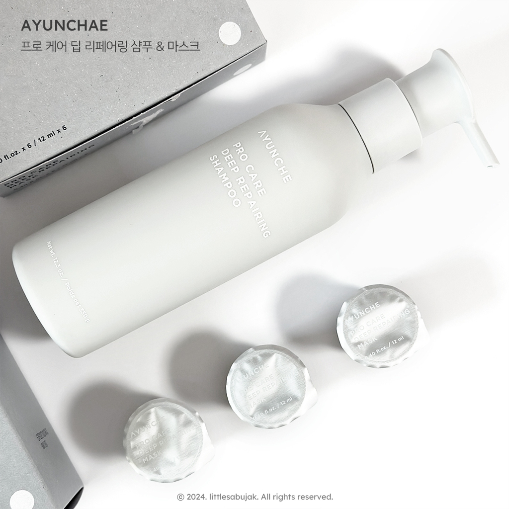 아윤채 (AYUNCHE) 프로 케어 딥 리페어링 샴푸 review image