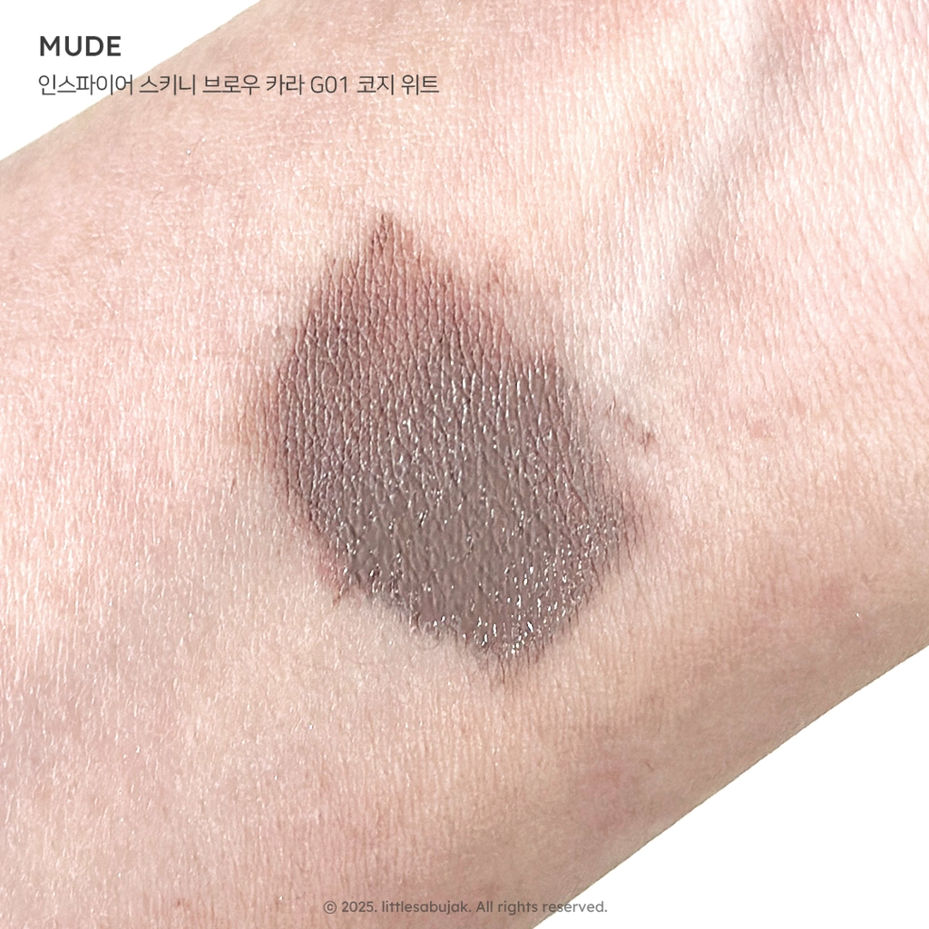 뮤드 (mude) 인스파이어 스키니 브로우 카라 [G01 코지위트] review image