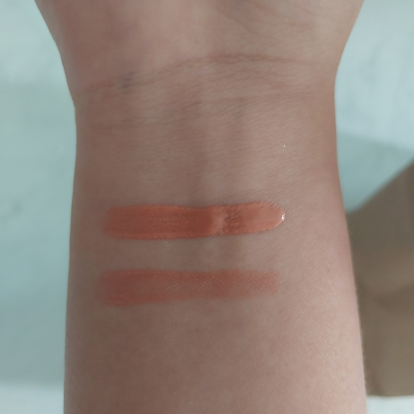 wakemake Sheer Glow Liquid Blusher [05 Nude Sparkle] review image
