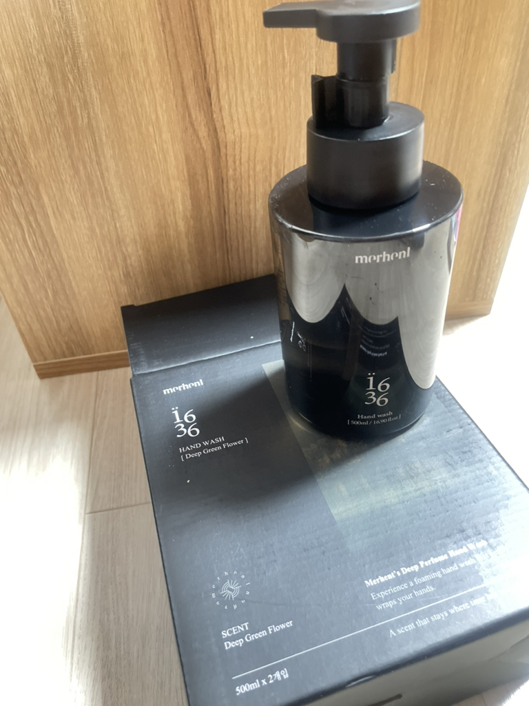 메르헨트 (merhent) 퍼퓸 핸드워시 [딥그린플라워] review image
