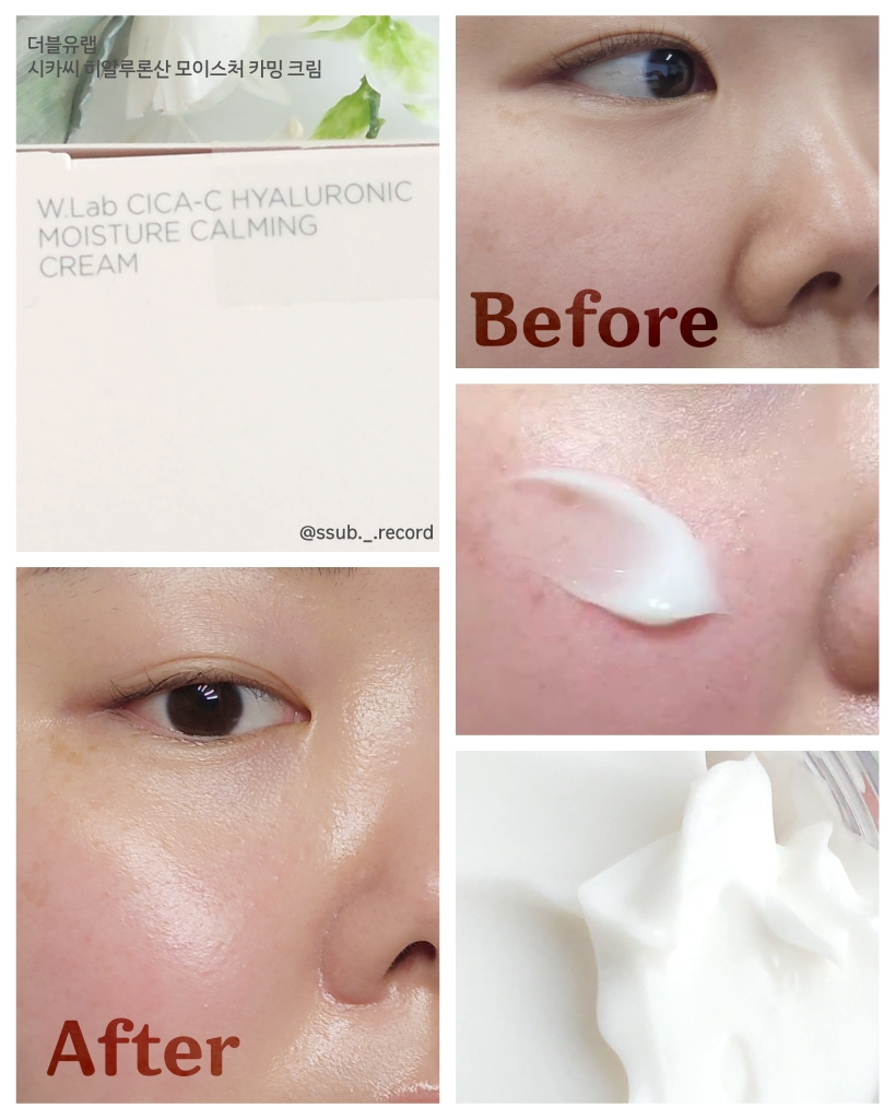더블유랩 (WLab) 시카씨 히알루론산 모이스처 카밍 대용량 크림 review image