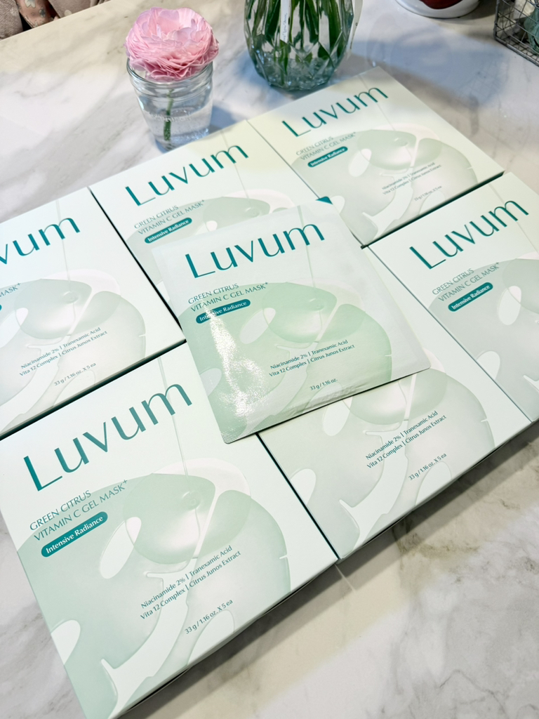 러븀 (Luvum) 그린 시트러스 비타민 씨 겔 마스크 플러스 review image