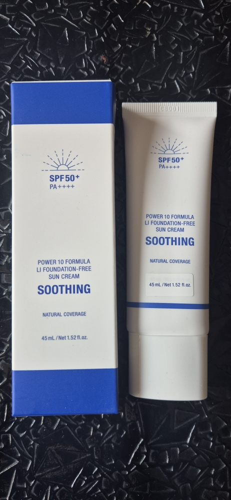 力10 甘草润肤防晒霜 [SPF50+/PA++++]的真实用户使用照片