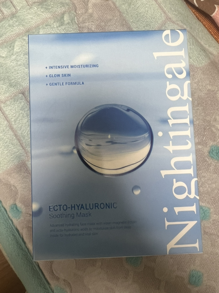 Real user review photo of ECTO-HYALURONIC SOOTHING MASK
