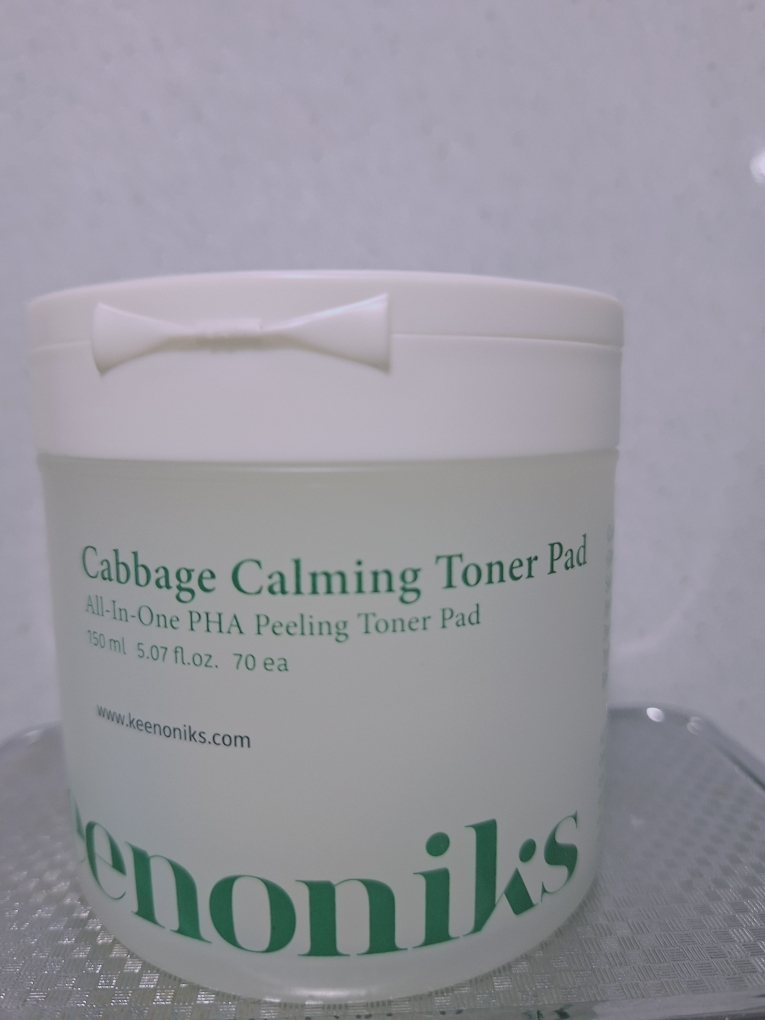 甘蓝角质舒缓垫的真实用户使用照片