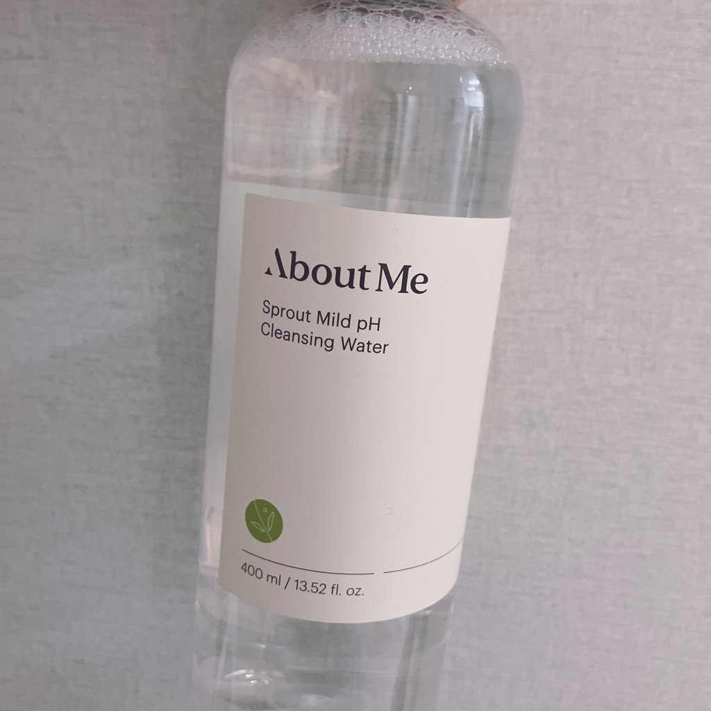 어바웃미 (AboutMe) 새싹 약산성 클렌징 워터 review image