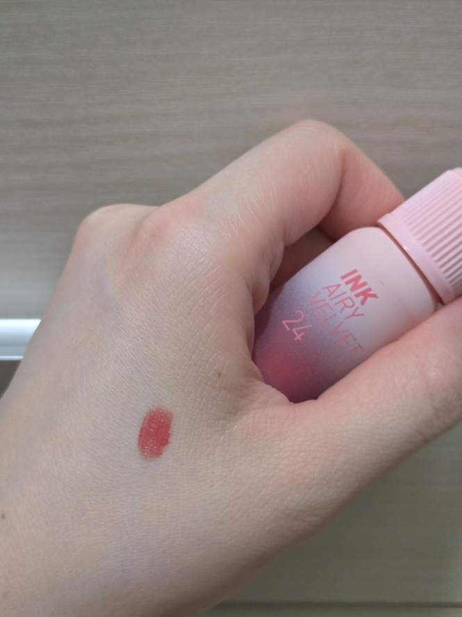 페리페라 (peripera) 물복딱복 컬렉션 잉크 더 에어리 벨벳 [024 딱복피치] review image