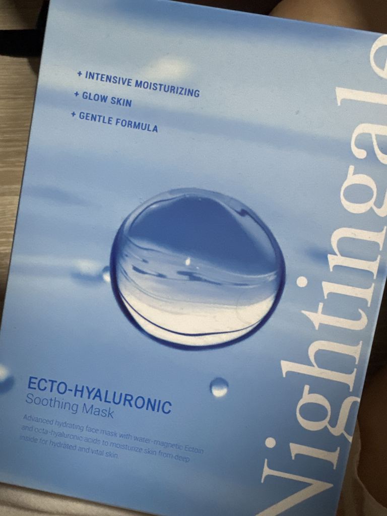 Real user review photo of ECTO-HYALURONIC SOOTHING MASK