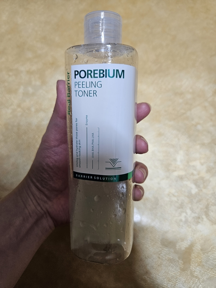 Porebium 角质爽肤水的真实用户使用照片
