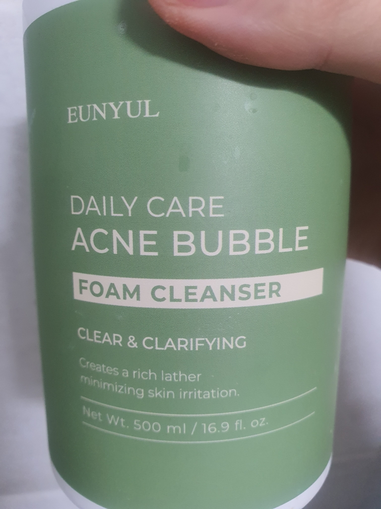 은율 (eunyul) 데일리 케어 아크네 버블 폼 클렌저 review image