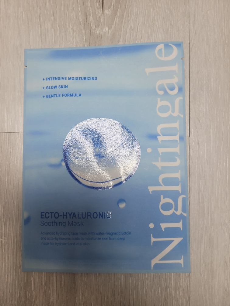 Real user review photo of ECTO-HYALURONIC SOOTHING MASK