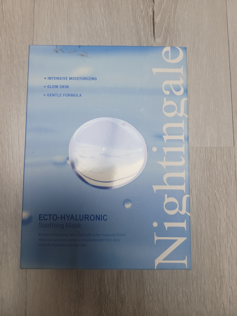 Real user review photo of ECTO-HYALURONIC SOOTHING MASK