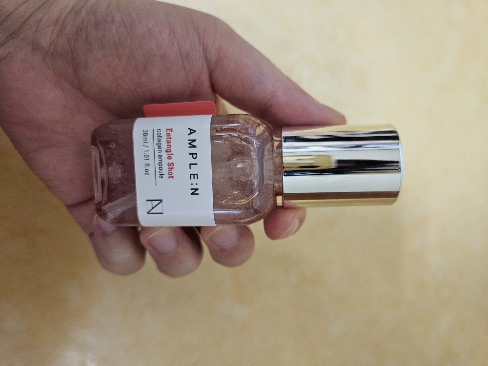 Intangleshot 胶原蛋白安瓶的真实用户使用照片