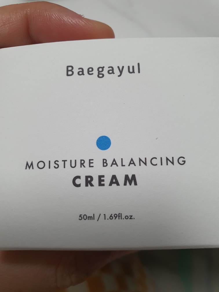Real user review photo of MOISTURE BALANCING CREAM