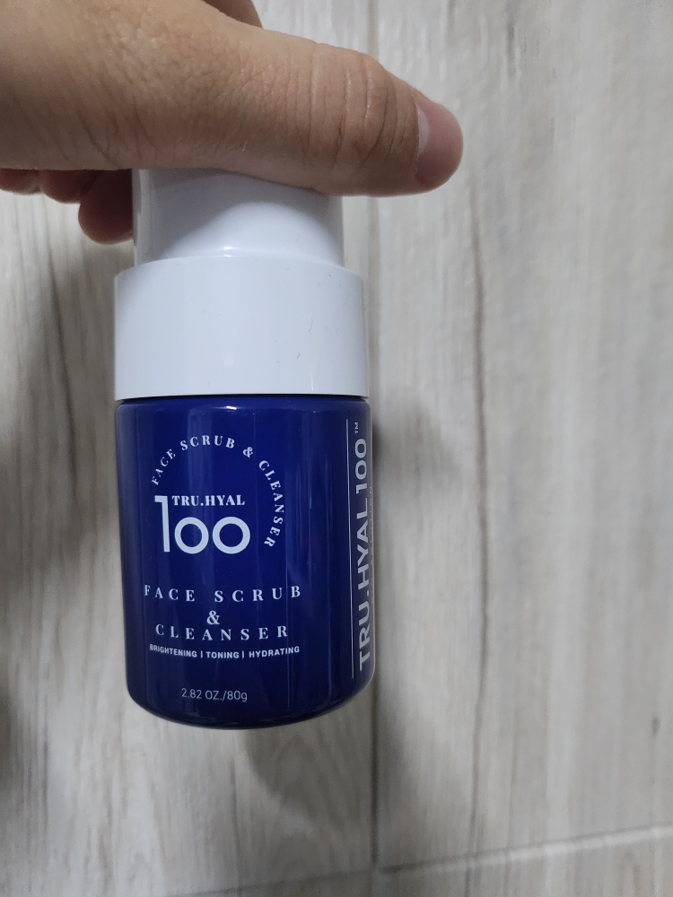 트루히알100 (TRU.HYAL100) 페이스 스크럽 앤 클렌져 review image