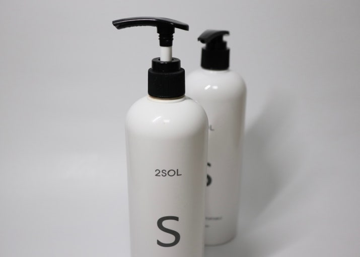 易于头皮吸收的洗发水的真实用户使用照片