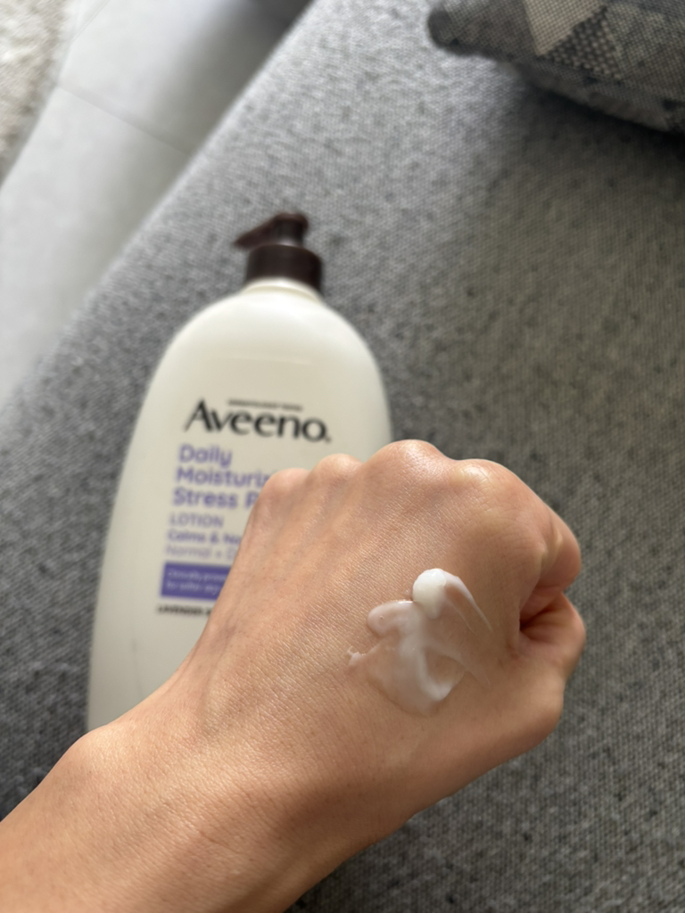 舒缓压力身体乳的真实用户使用照片