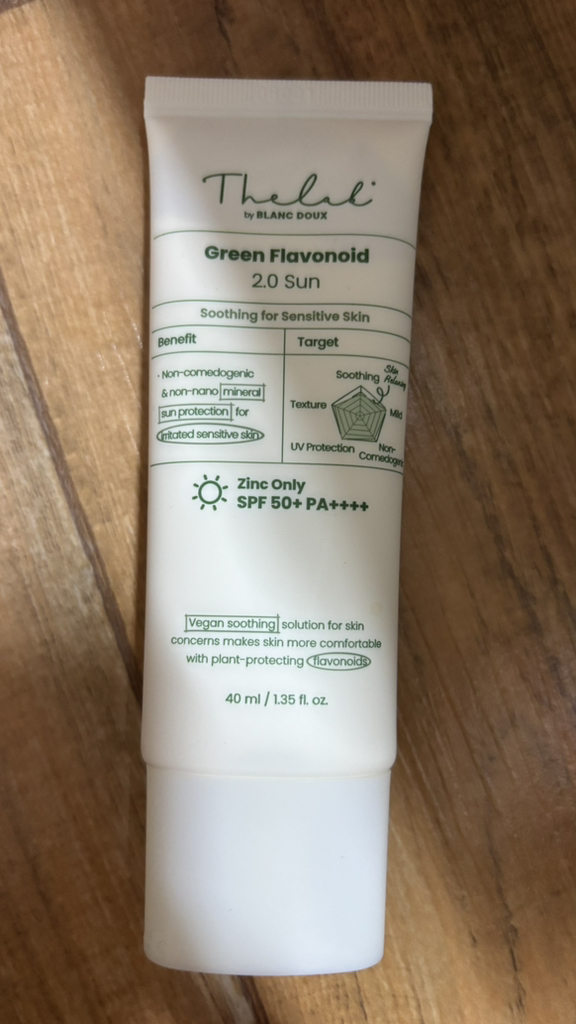 더랩바이블랑두 (THELABbyblancdoux) 그린 플라보노이드 2.0 선크림 [SPF50+/PA++++] review image