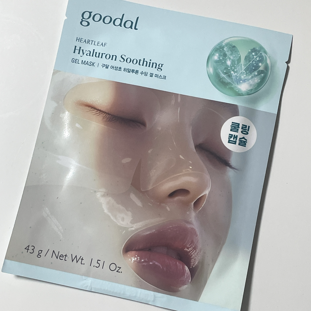 구달 (goodal) 겔 마스크 [어성초히알루론수딩] review image