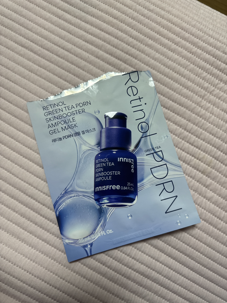 이니스프리 (INNISFREE) 레티놀 PDRN 스킨부스터 앰플 겔 마스크 review image