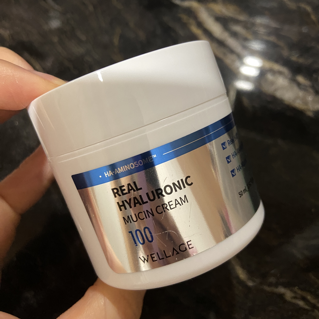 웰라쥬 (WELLAGE) 리얼 히알루로닉 뮤신 크림 review image