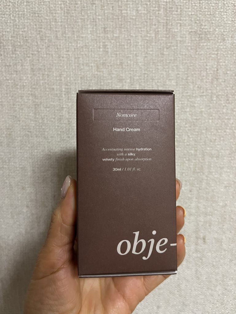 오브제그랑스 (obje-grance) 핸드크림 [놈코어] review image