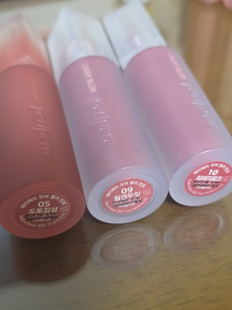 페리페라 (peripera) 떡이당 컬렉션 오버 블러 틴트 [009 웜캔두잇] review image