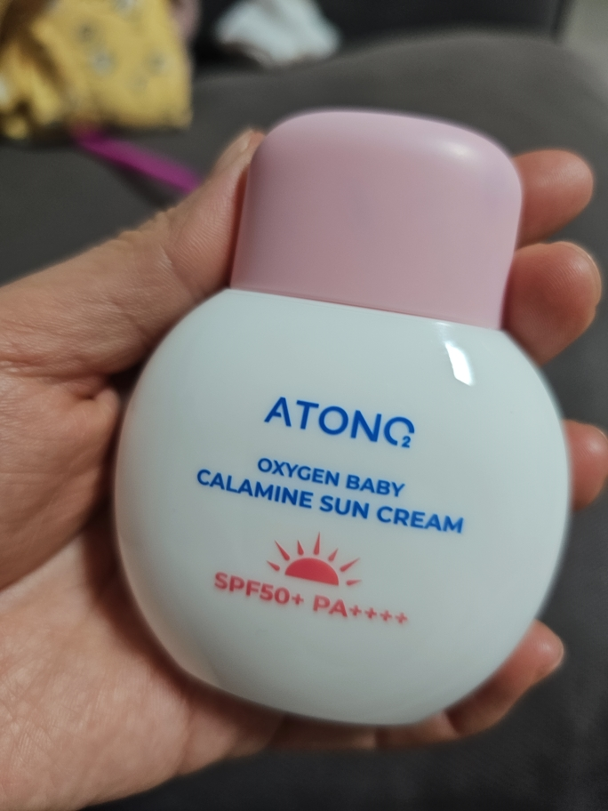 아토앤오투 (ATONO2) 옥시젠 베이비 칼라민 선크림 [SPF50+/PA++++] review image
