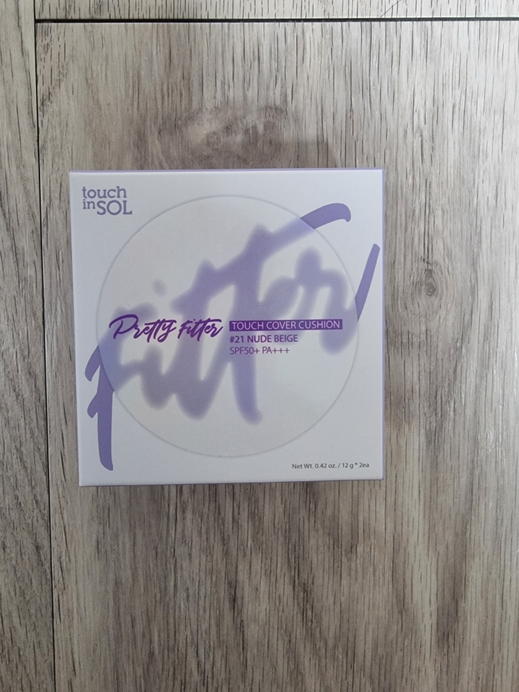 터치인솔 (TouchinSol) 프리티필터 터치 커버 쿠션 [SPF50+/PA+++] [21호 누드베이지] review image