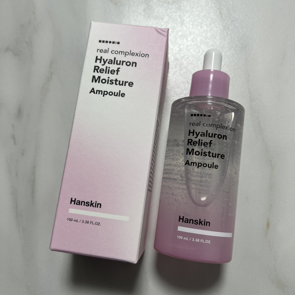 한스킨 (Hanskin) 리얼 컴플렉션 히알루론 릴리프 수분 앰플 review image