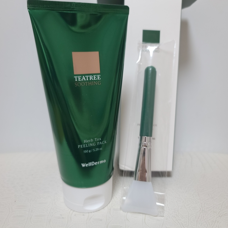 웰더마 (WellDerma) 차이슬 티트리 허브톡스 필링팩 review image