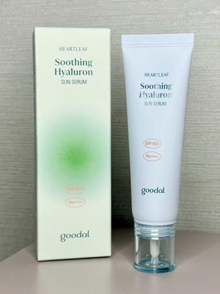 goodal HEARTLEAF  Soothing Hyaluron SUN SERUM [SPF50+/PA++++] review image