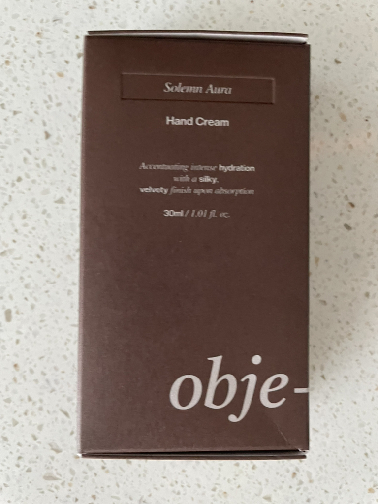 오브제그랑스 (obje-grance) 핸드크림 [솔렘아우라] review image