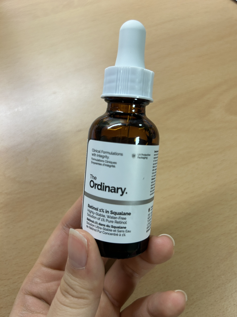 视黄醇1%含有角鲨烯的真实用户使用照片