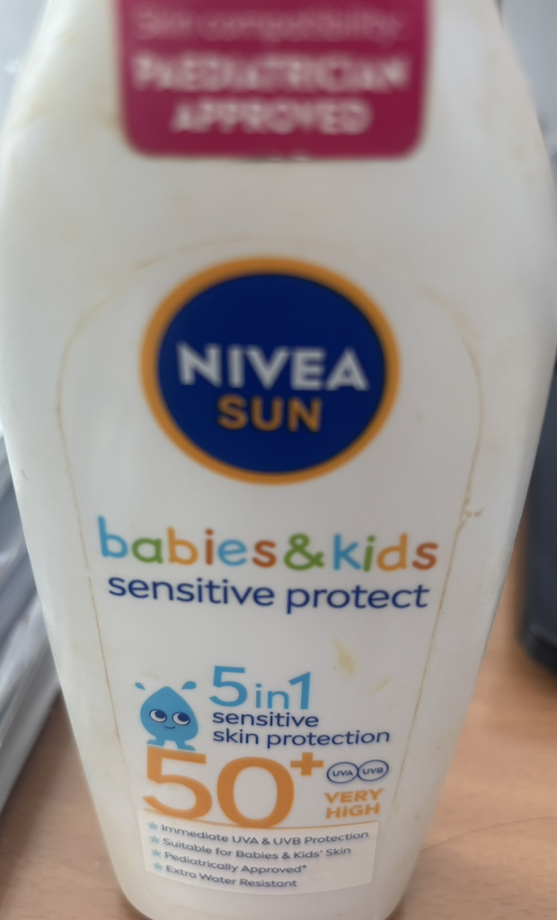 NIVEA 儿童敏感防护防晒乳液 [SPF50+/PA++++] common.review image