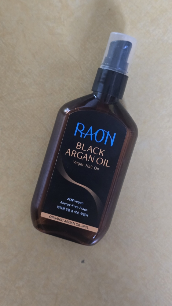 라온느 (RAONNE) 블랙 아르간 오일 헤어 에센스 review image