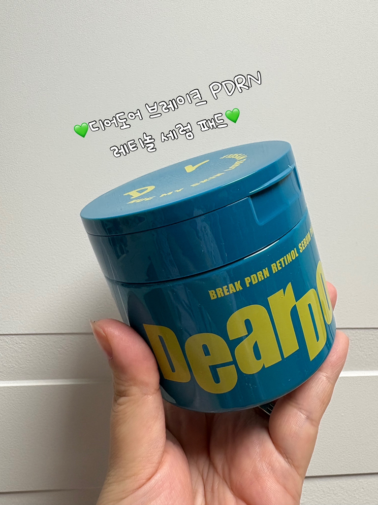 디어도어 (DearDoer) 브레이크 PDRN 레티놀 세럼 패드 review image