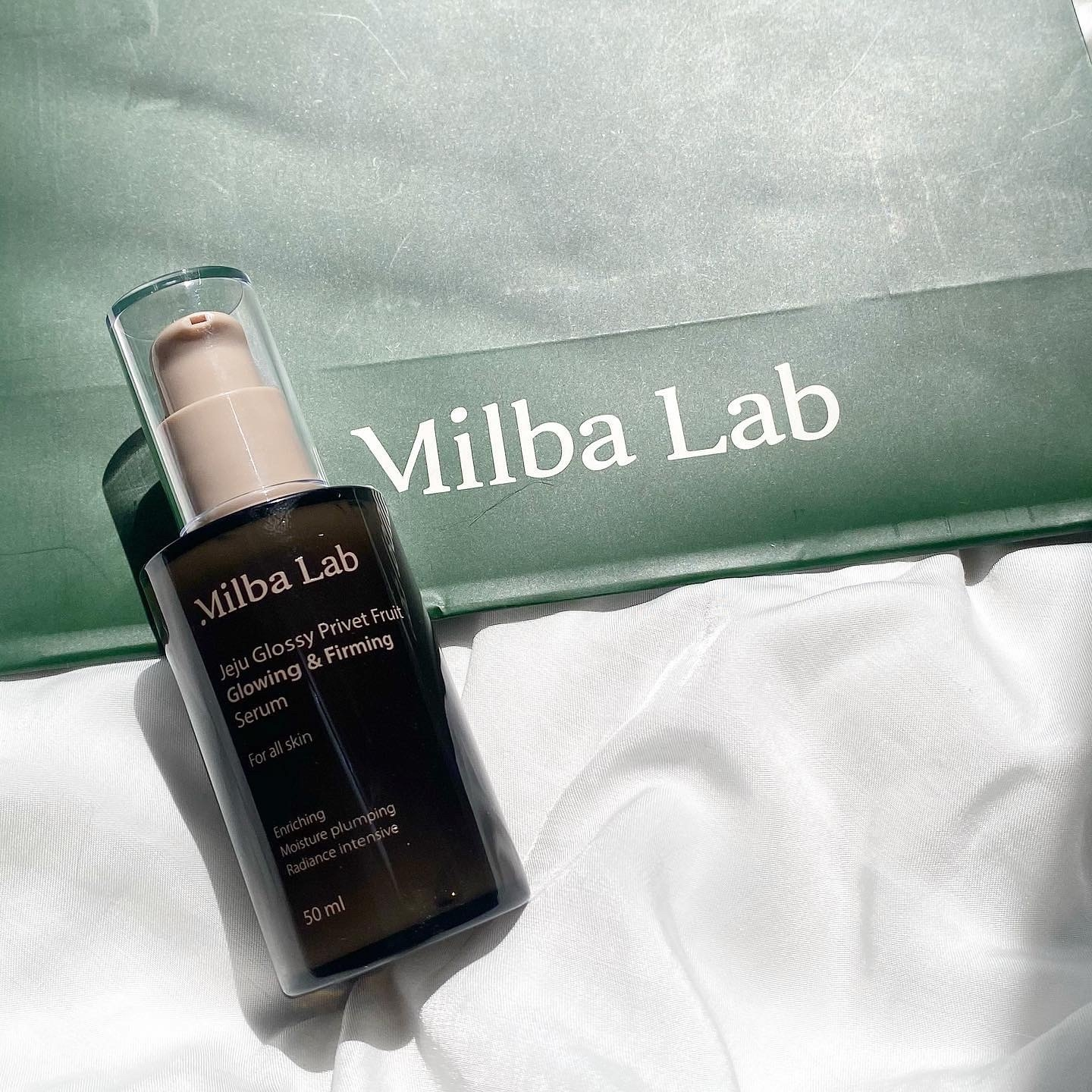 밀바랩 (MilbaLab) 제주 여정실 윤기 탄력 세럼 review image