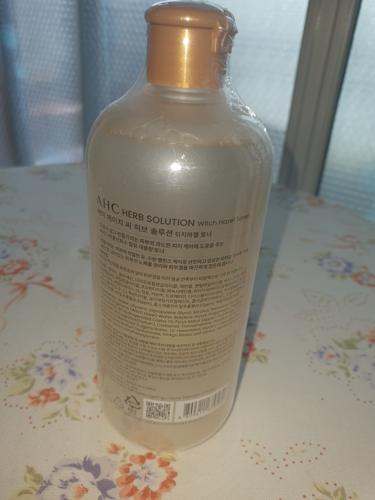 草本溶液爽肤水 [金缕梅]的真实用户使用照片