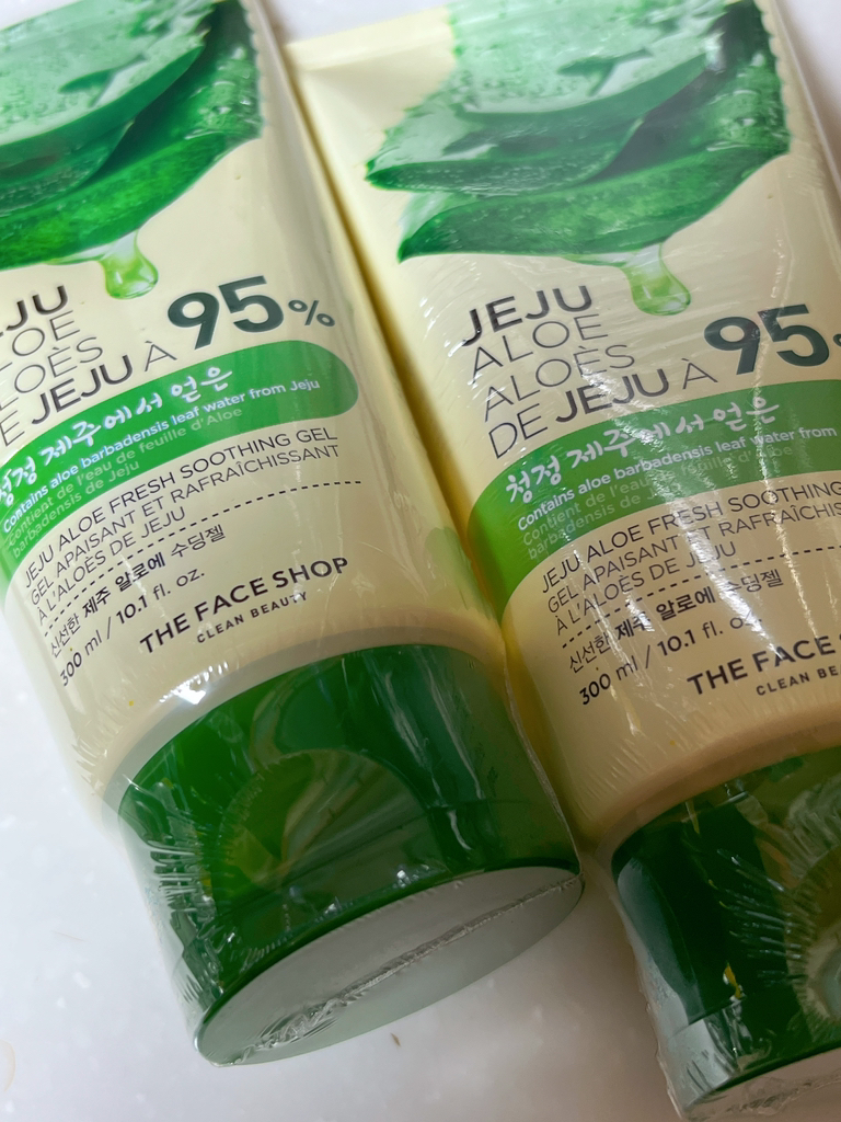 清新济州芦荟舒缓凝胶的真实用户使用照片