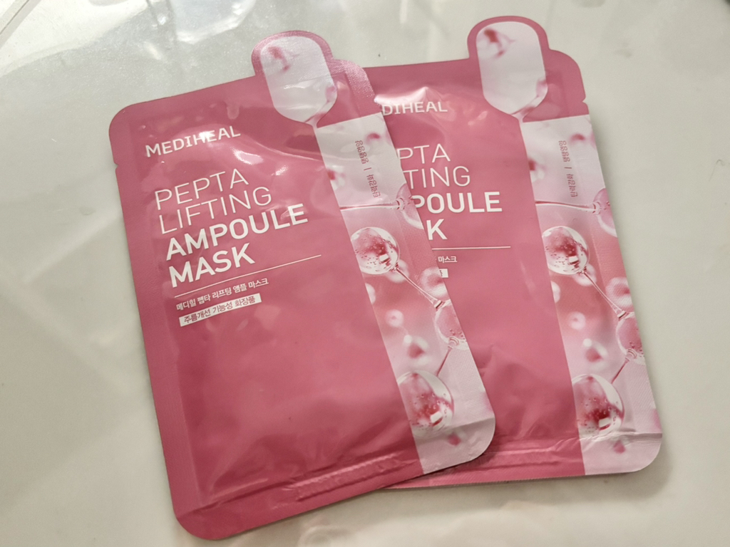 MEDIHEAL PEPTA LIFTING AMPOULE MASK review image