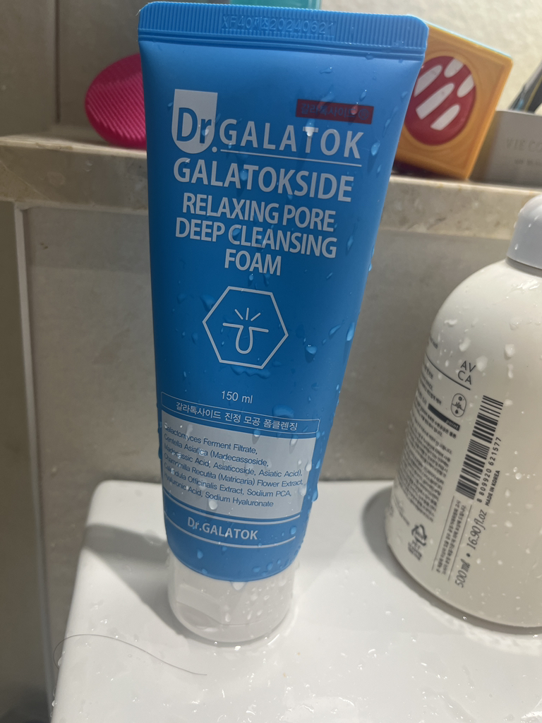 닥터갈라톡 (DR.GALATOK) 갈라톡사이드 진정 모공 폼클렌징 review image