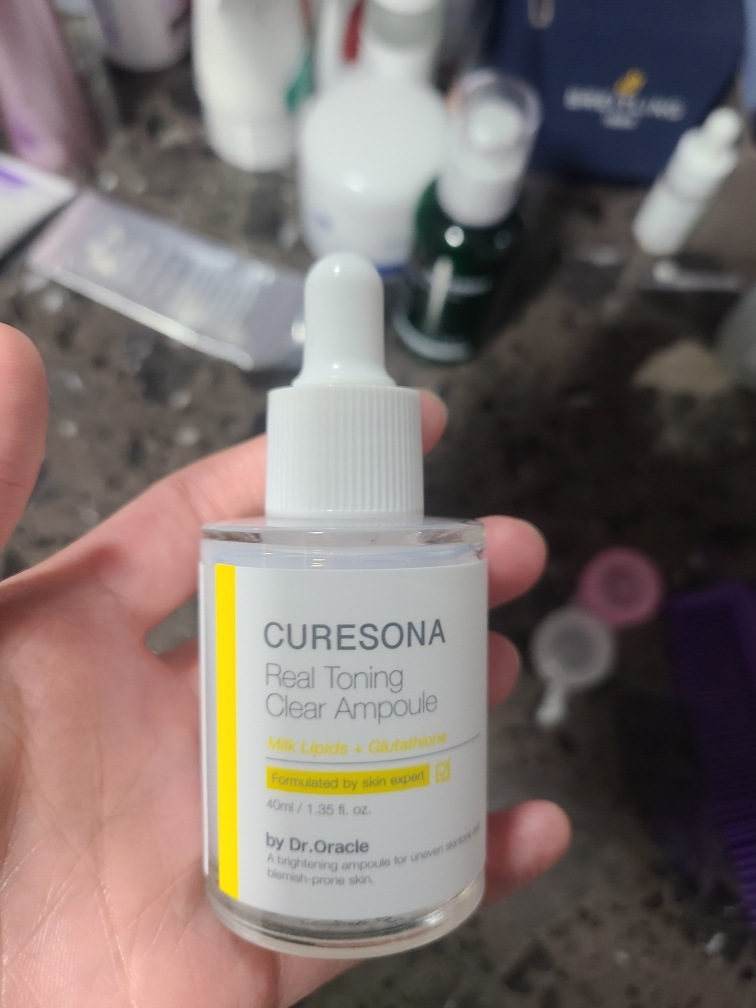 焕亮净肤美白精华的真实用户使用照片