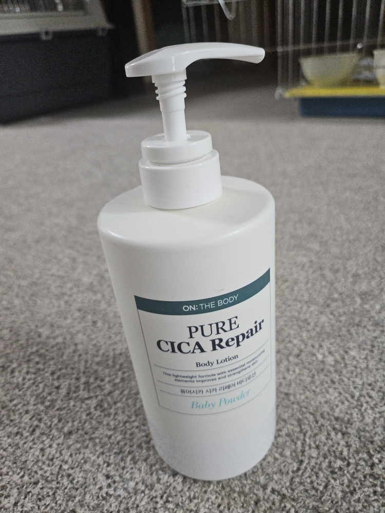 ON:THEBODY Pure Cica Body Lotion [Baby Powder] review image