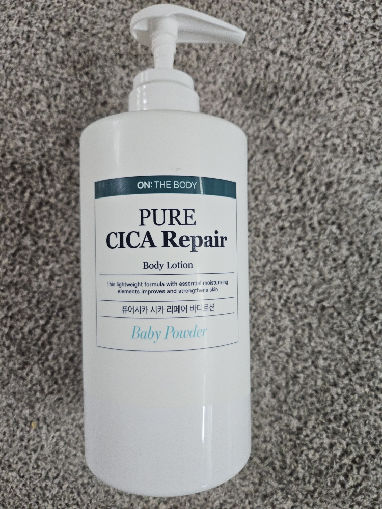 ON:THEBODY Pure Cica Body Lotion [Baby Powder] review image