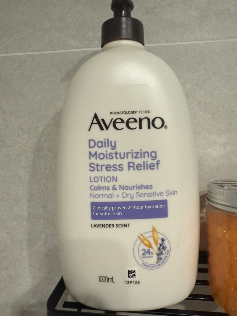 舒缓压力身体乳的真实用户使用照片